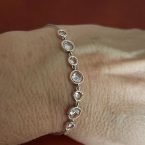 PRETTY 925 SS ADJUSTABLE BRACELET